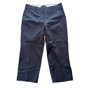 Talbots Chelsea Women’s Black Chino Capris, Size 2P, Like New Condition